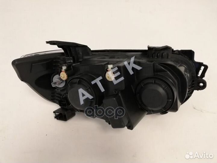 Фара левая электрокорректором хромированн 22152