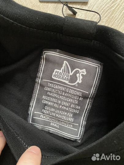 Футболка peaceful hooligan