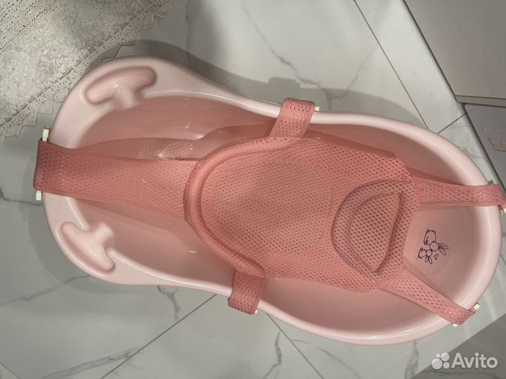 Детская ванночка с гамаком для купания