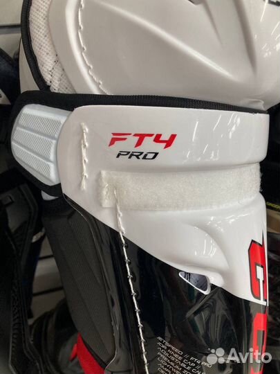 Щитки хоккейные CCM jetspeed ft4 pro jr