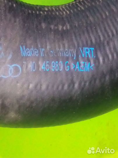 Патрубок интеркулера volkswagen t