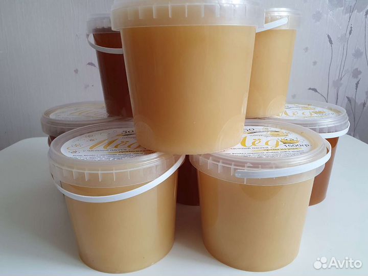 Мёд домашний цветочный