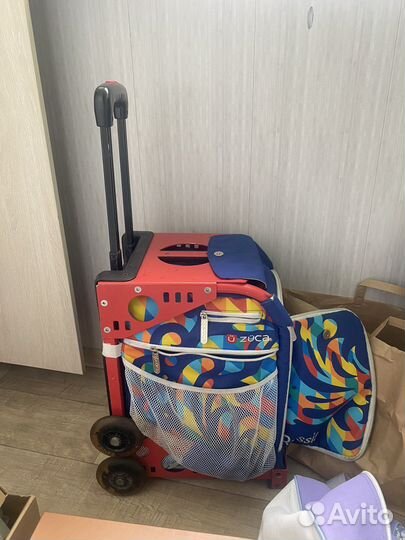 Сумка спортивная Zuka чемодан Тележка
