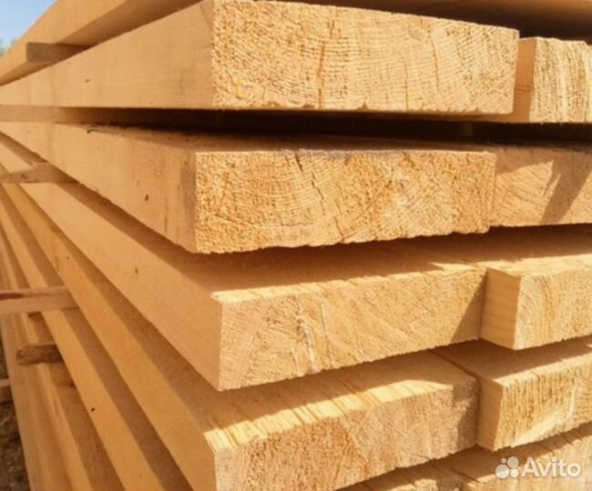 Доска обрезная, камерной сушки 25*100*6000