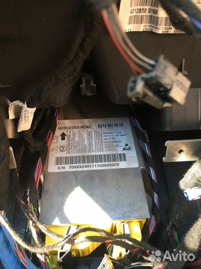 Блок SRS безопасности Мерседесw212 А2129014204