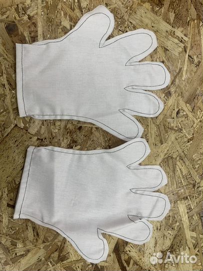 Перчатки из бязи