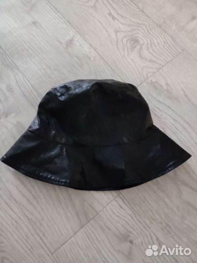Шляпа - панама из экокожи