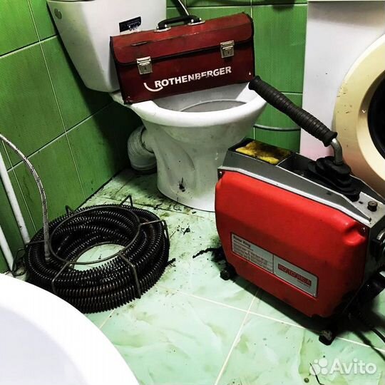 Устранение засоров. Видеодиагностика