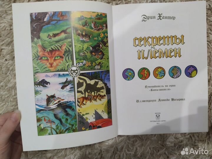 Книга дополнение про Котов-воителей