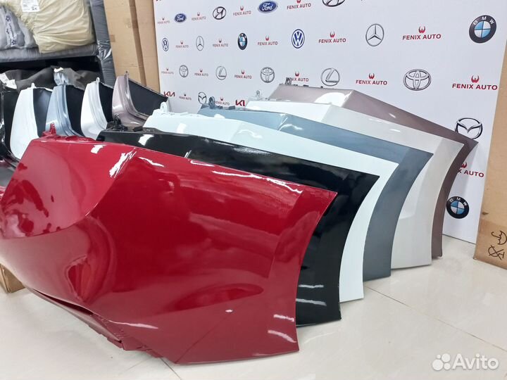 Бампер Задний крашеный Hyundai Solaris 17- 20 год