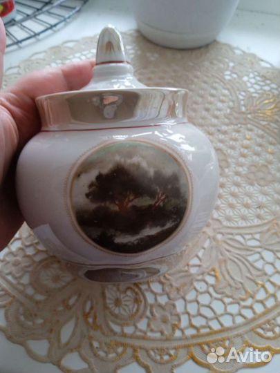 Сахарница фарфор