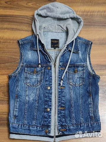 Джинсовый жилет для мальчика