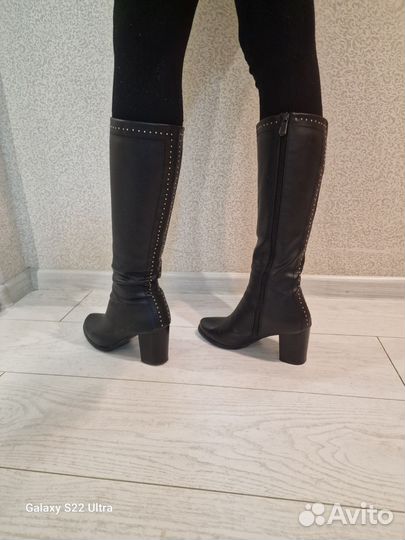 Сапоги демисезонные женские 35