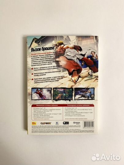 Street Fighter IV 4 лицензия Россия DVD-box