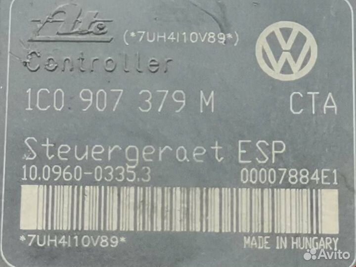 Блок ABS Volkswagen Golf 4 2004 1J0698517E