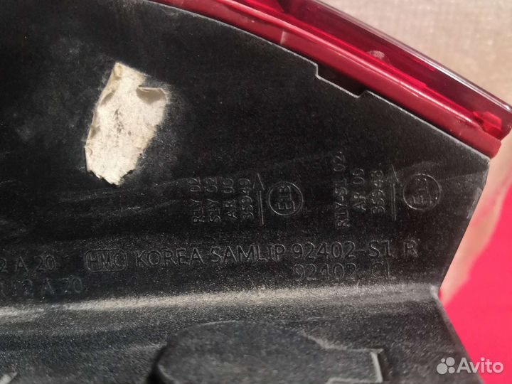 Фонарь Hyundai Santa Fe 4