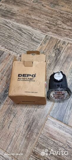 Фары противотуманные новые Depo для Fiat Ducato