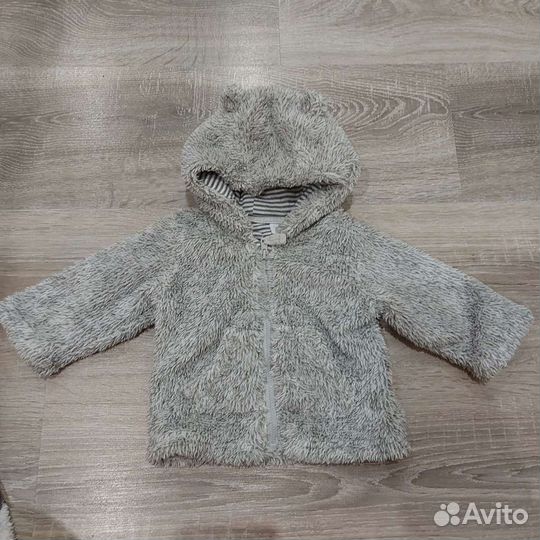 Кофта на молнии с безрукавкой