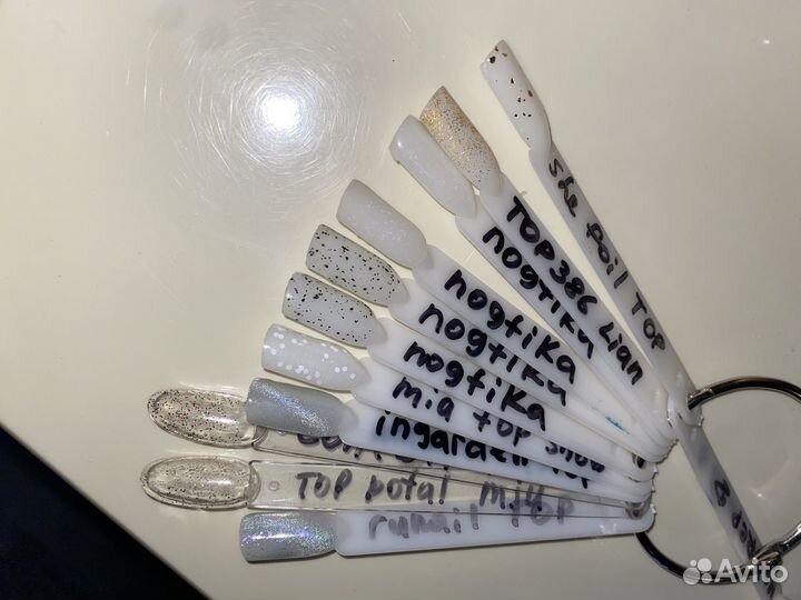 Топы, базы, гели для маникюра