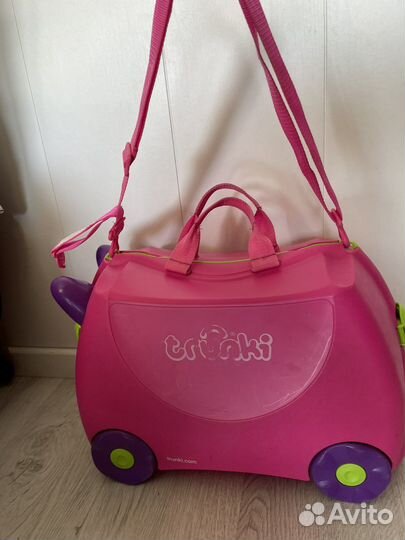 Чемодан на колесах детский trunki