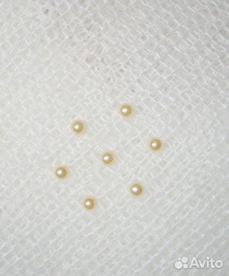 Паутинка из козьего пуха, проходит через кольцо