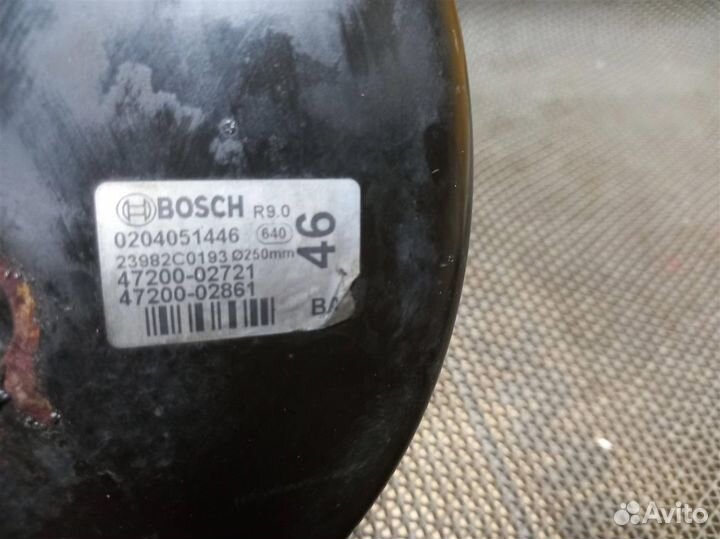 Вакуумный усилитель тормозов toyota auris ZRE151