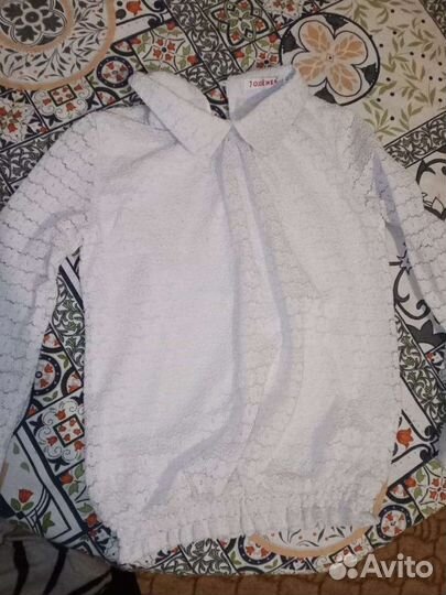 Школьные рубашки для девочки
