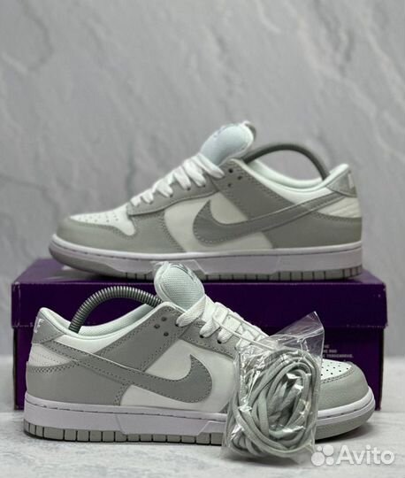 Кеды Nike Sb dunk low Grey