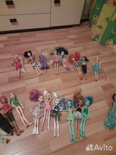 Куклы монстер хай,винкс,сказочный патруль,эльза