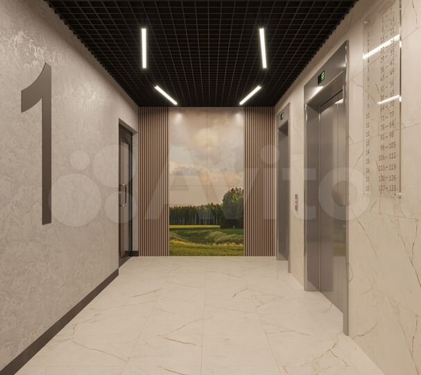 1-к. квартира, 41,5 м², 1/18 эт.