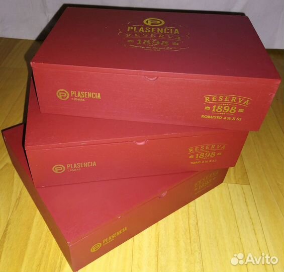 Коробки дерев пустые сигарные Plasencia