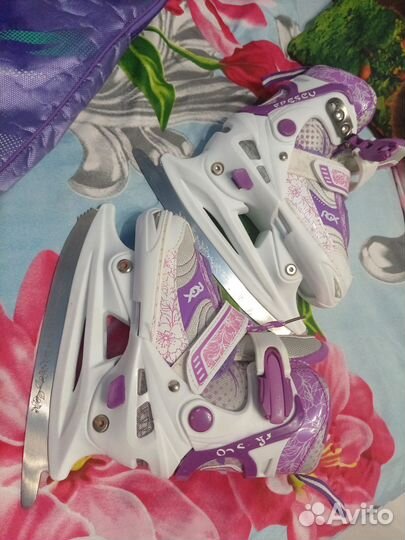 Коньки детские раздвижные