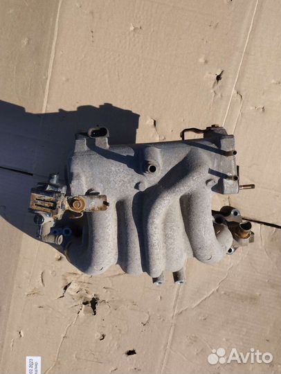 Впускной коллектор Chevrolet Aveo T200 1.4 МКПП