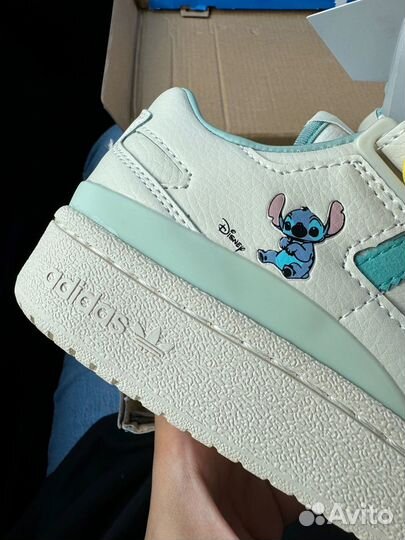 Кеды женские лило и стич adidas forum 36 37 38 39