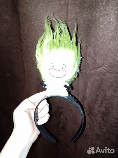 Ободок с заколками