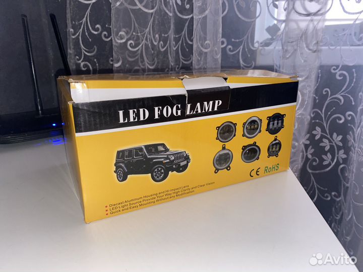 Противотуманные фары на kalina 1