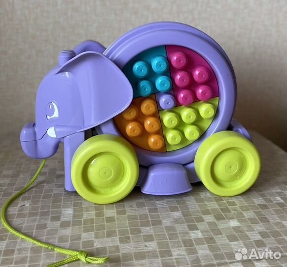 Конструктор mega blocks слоник