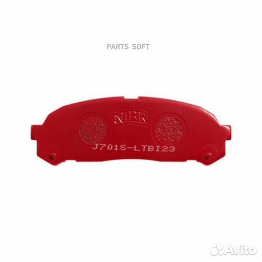 Nibk PN1409S Колодки зад. toyota mark II/chaser/cresta 96-02 performance