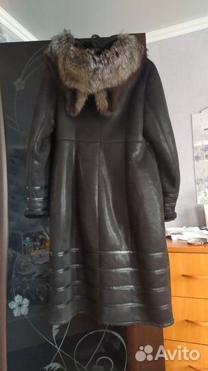 Дубленка женская 52 размер
