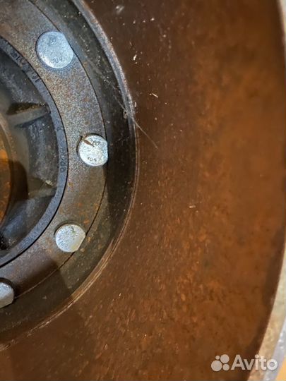 Барабан на прицеп в сборе со ступицей