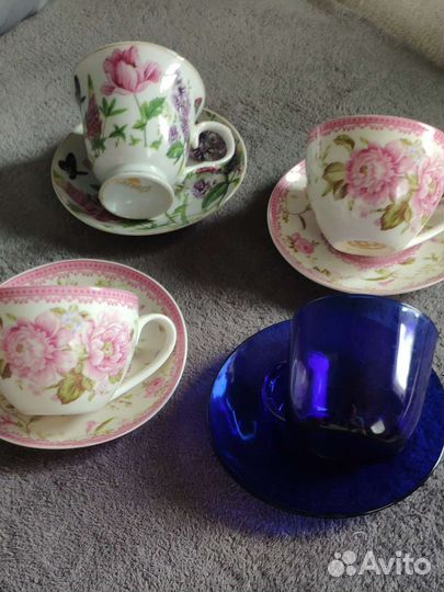 Чайная пара фарфор
