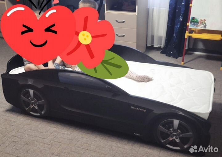 Кровать-машинка в наличии всегда