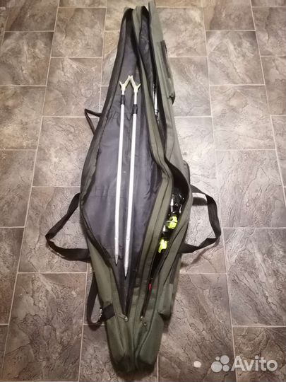 Чехол, удочка Крокодил, катушка Kaida