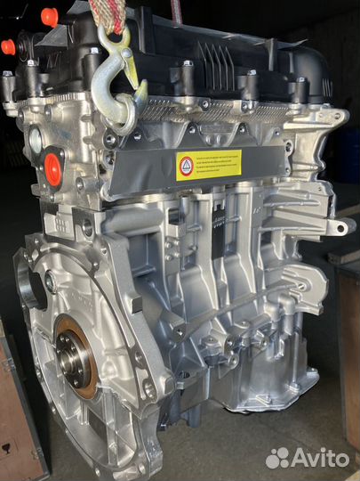 Новый двигатель на hyundai Solaris Kia G4FA 1.4
