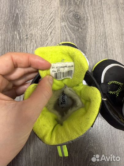 Ботинки зимние для мальчика 23