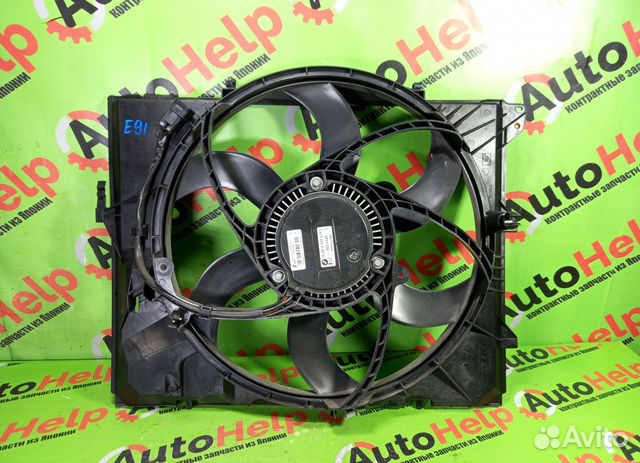 Диффузор радиатора BMW 3-series E91 N46B20B