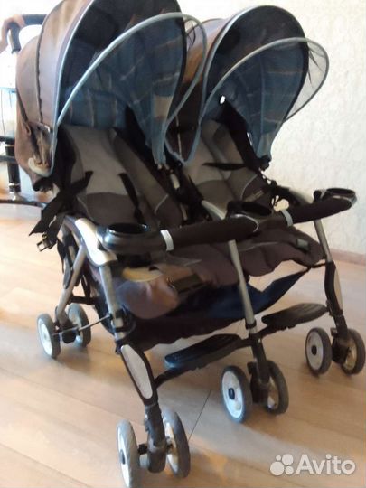 Коляска для двойни jetem