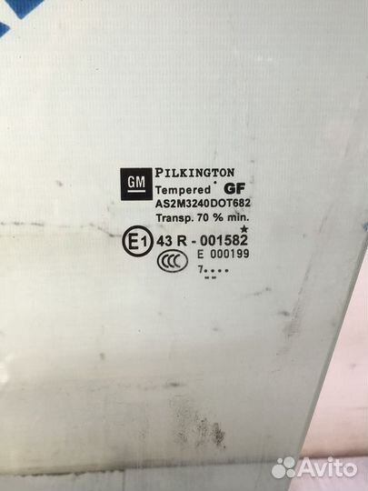 Стекло передней двери opel astra H 1.6 мт хетчбек