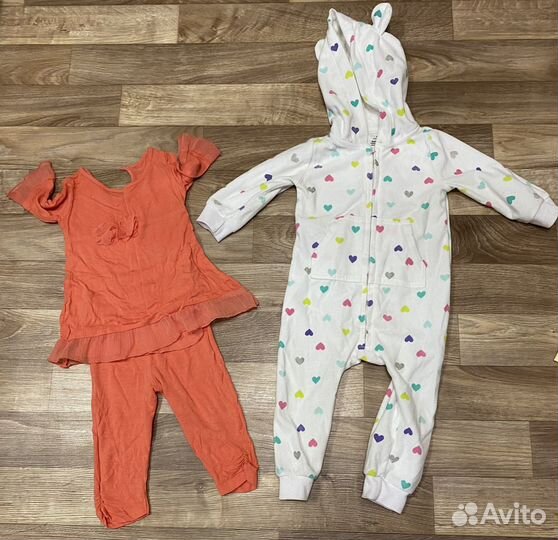 Одежда пакетом для девочки 80-86 размер