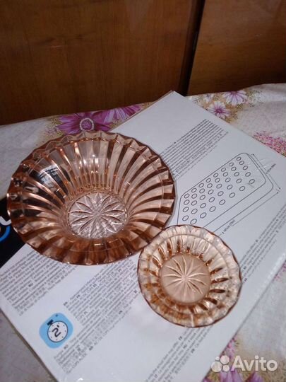 Стеклянная посуда винтаж